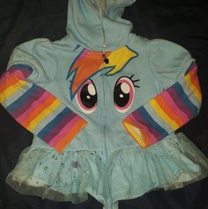 Rainbow dash my little pony hoodie